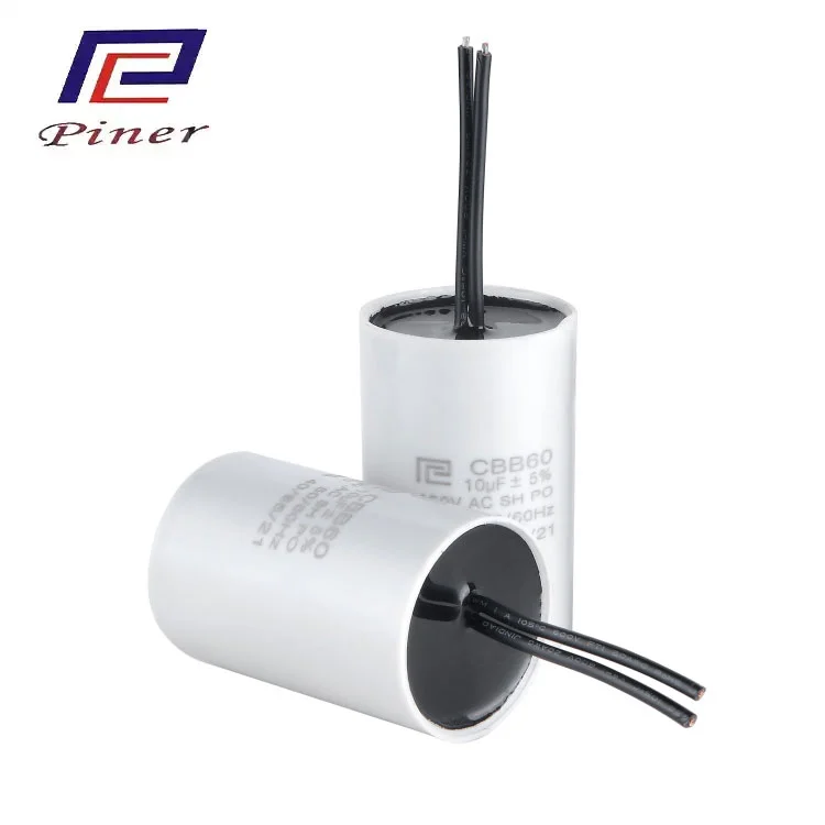 Condensatore con custodia in plastica ritardante di fiamma